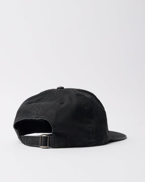 1976 Logo 6 Panel Hat in Black