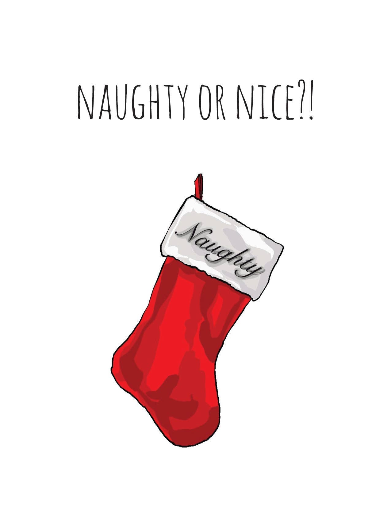 Naughty Stocking