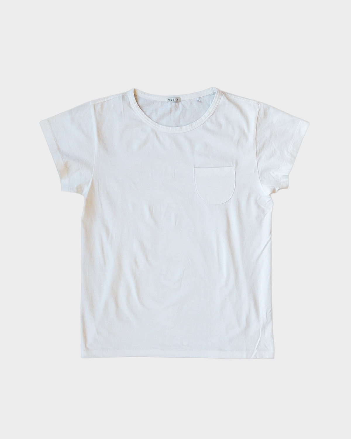 Tubular Pocket Tee in Natural