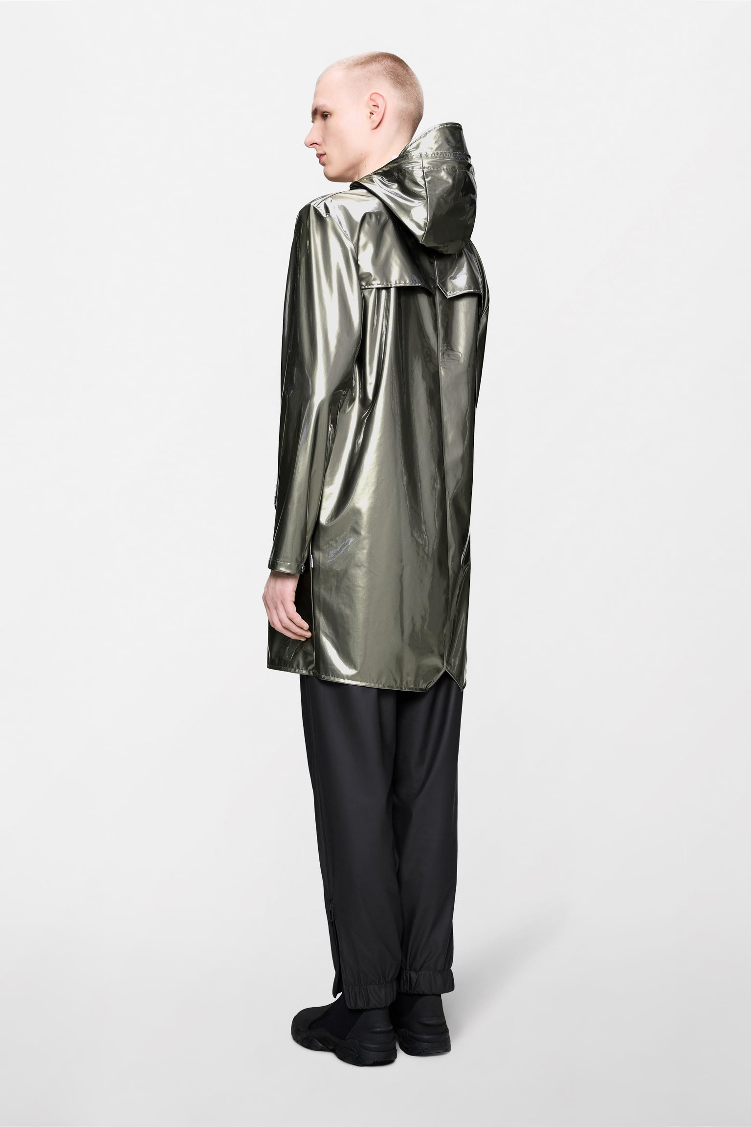 Long Jacket in Raven