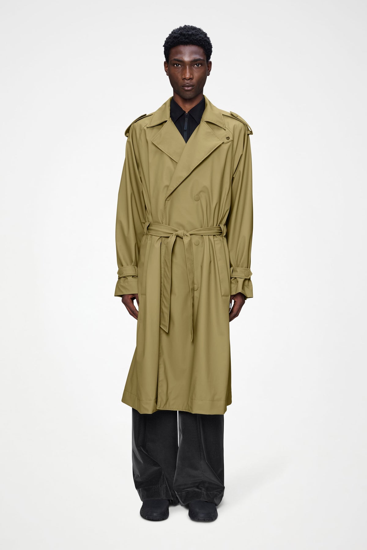 Trench Coat in Fawn