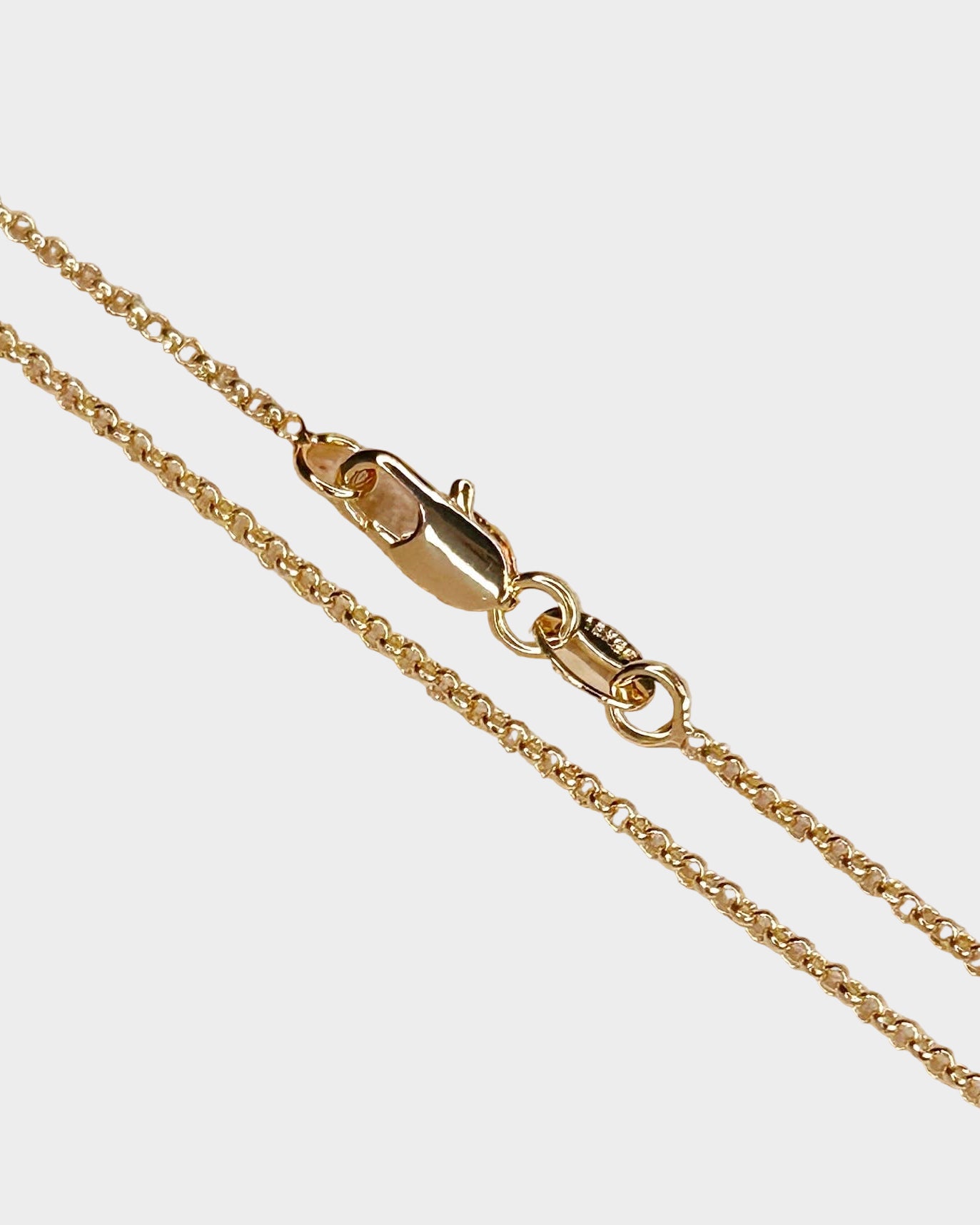 18k Gold Filled 1.5mm Rolo Chain