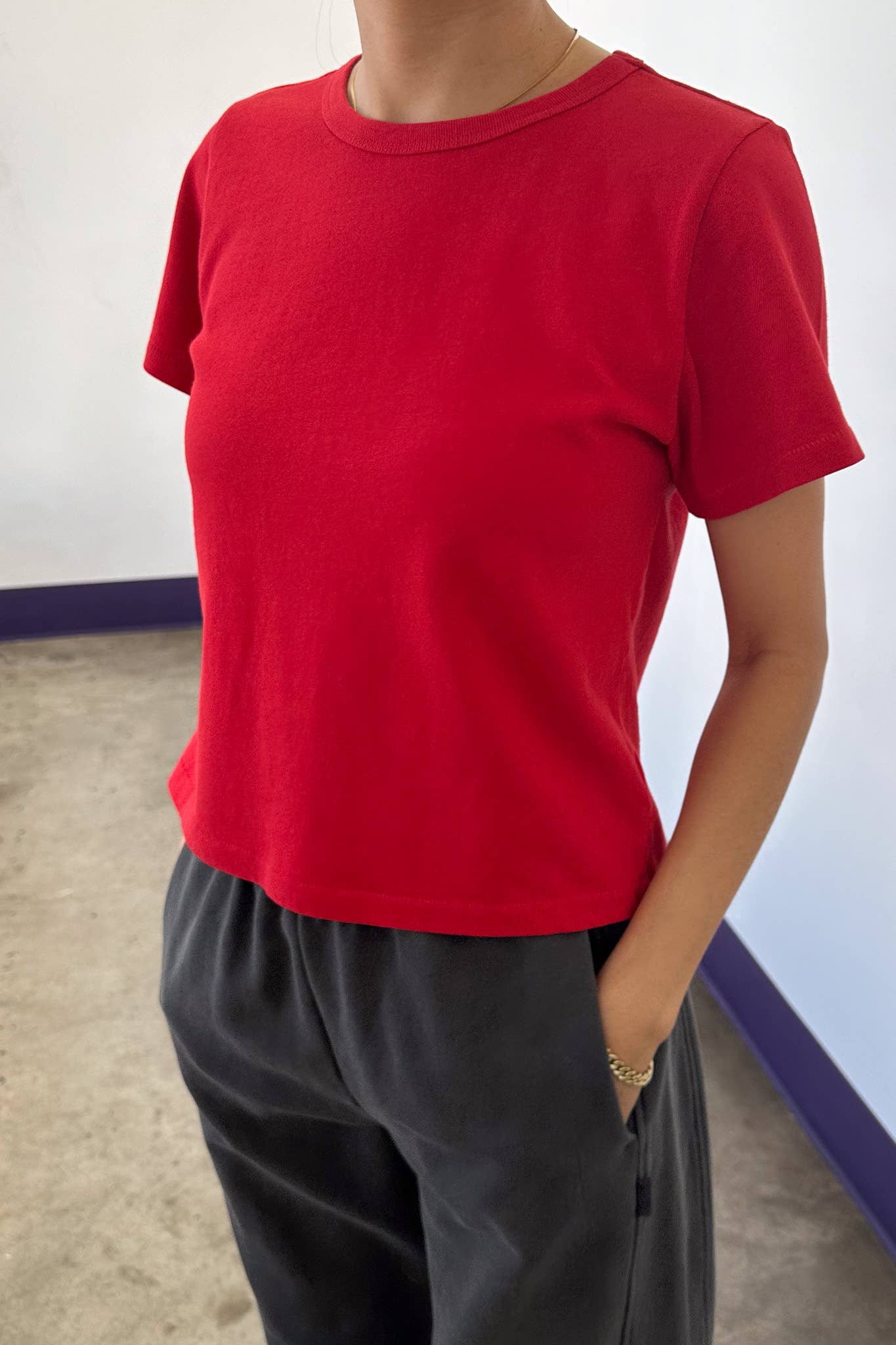 The Boy Tee in Chili