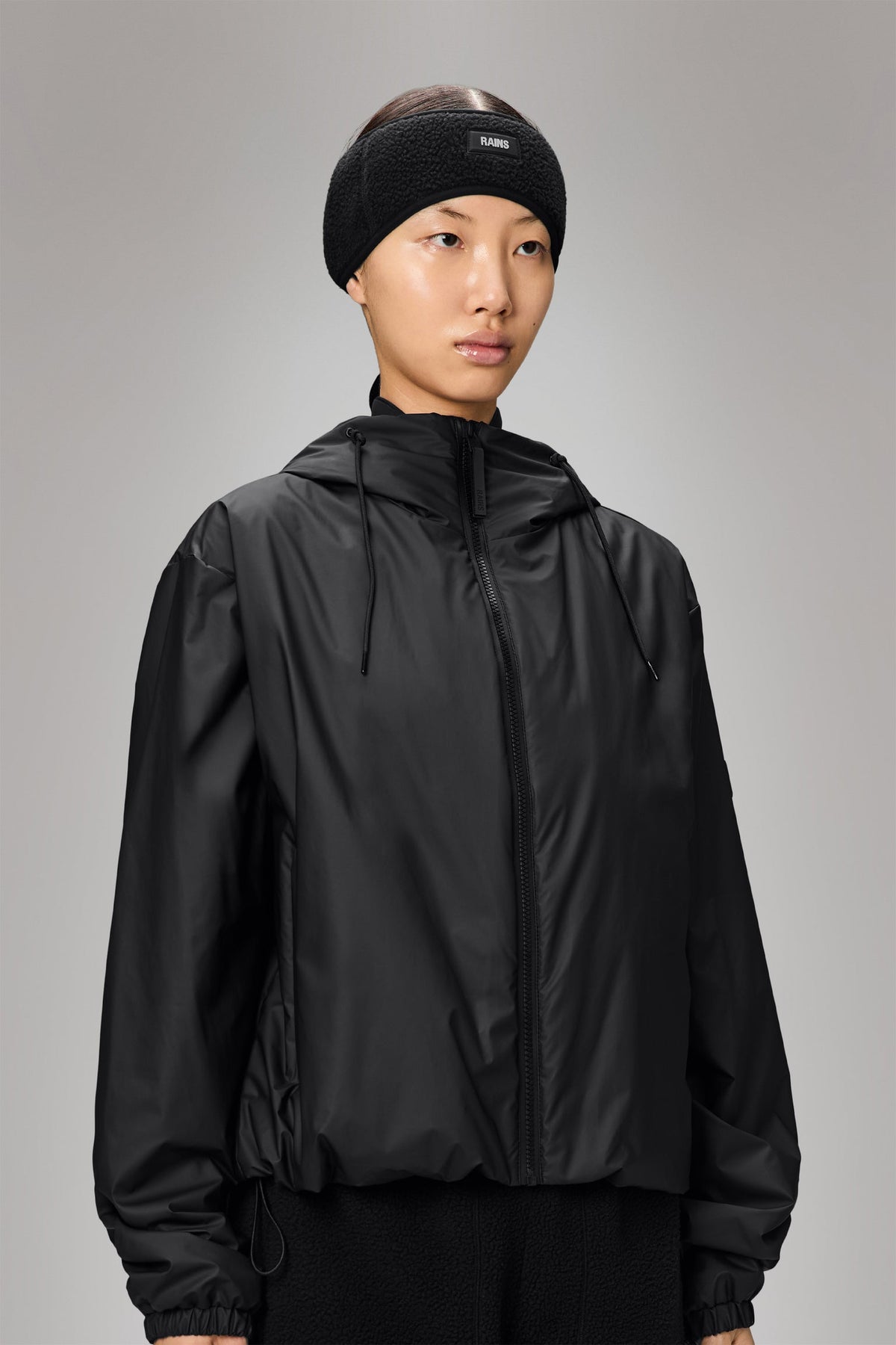 Fleece Headband in Black