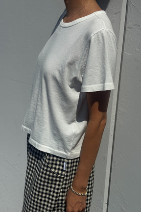 The Boy Tee in Vintage White