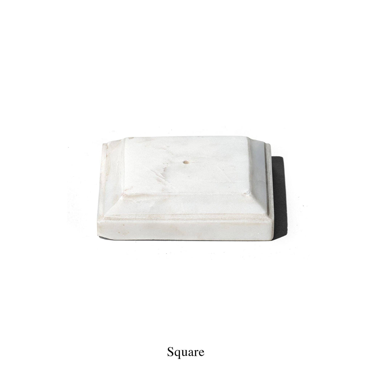 Marble Incense Holder in White