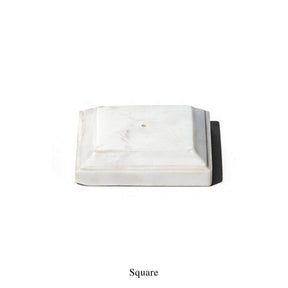 Marble Incense Holder in White