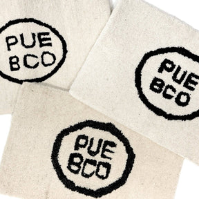 Tufted Mat / Puebco Logo in Ivory