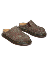 San Mule Jacquard Paisley in Russet Multi