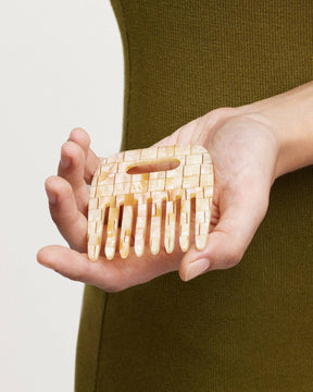 No. 4 Comb in Marine Shell Checker