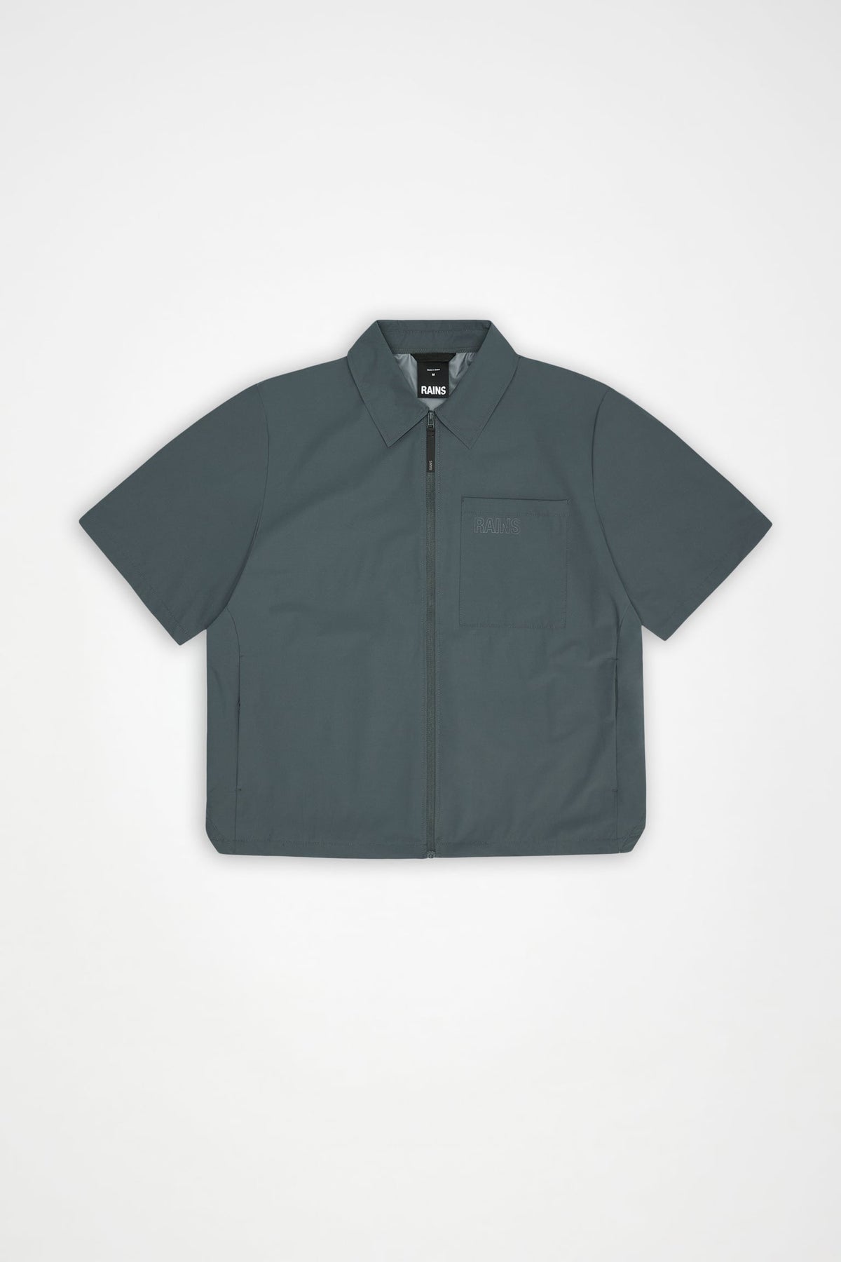 Mito Short Sleeve Shirt in Dark Grey