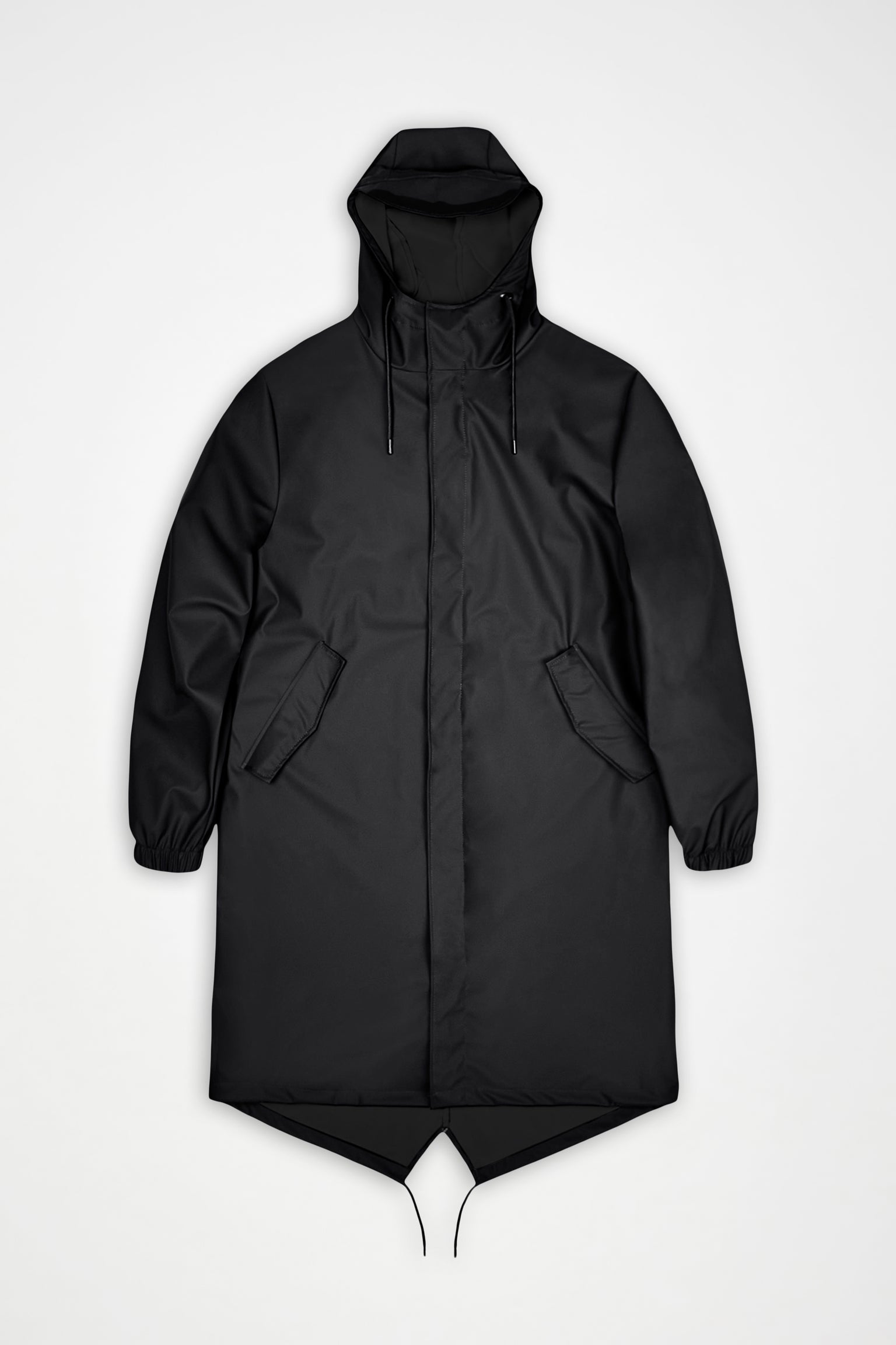Fishtail Jacket in Black