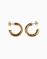 18k Gold Filled Half-Hoops Earrings