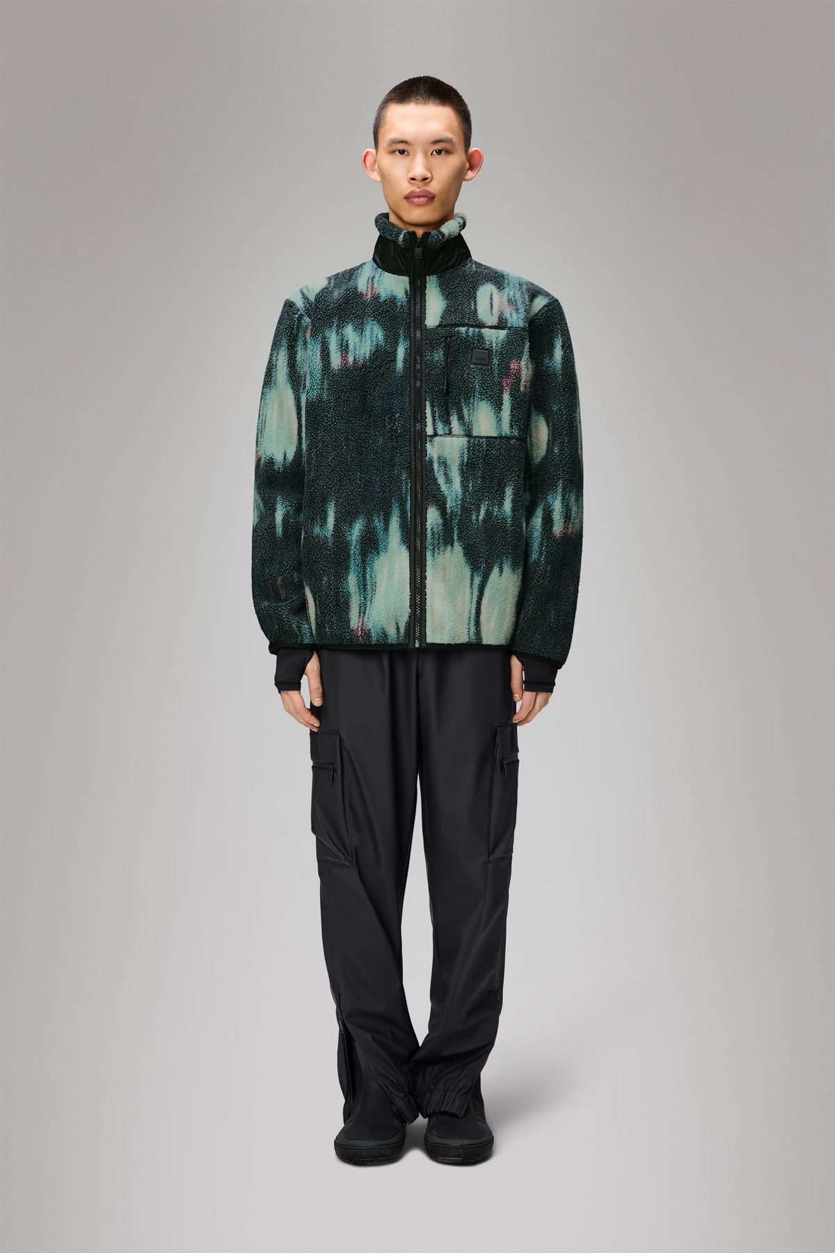 Yermo Fleece Jacket in Blur