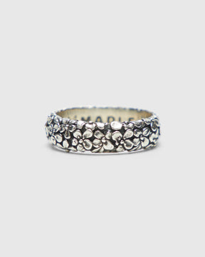 Floral Band in Silver 925