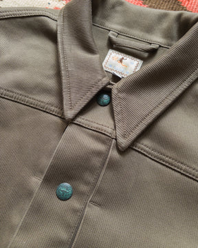 Bedford Cord Ranch Jacket in Faded Olive