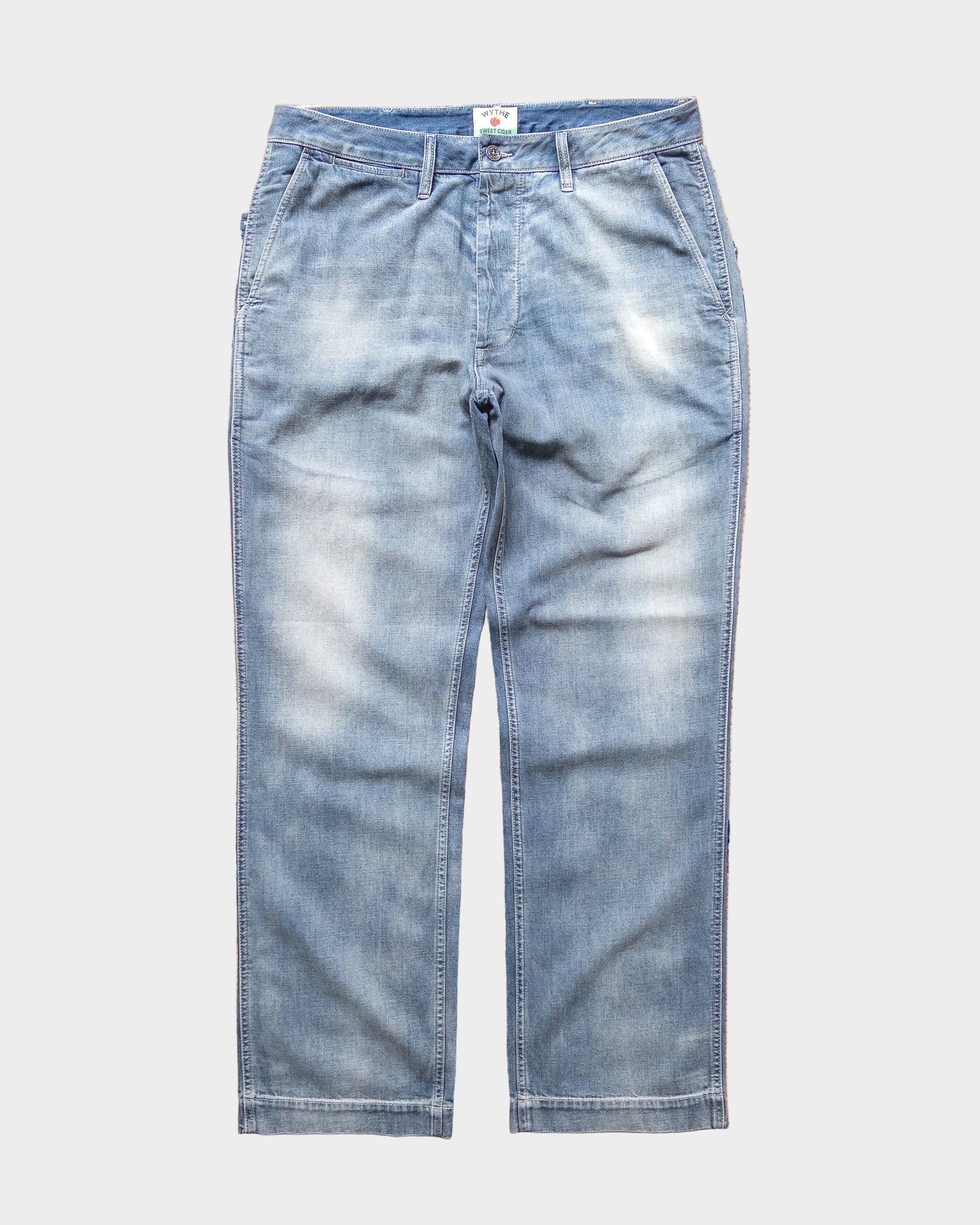 Denim Chino in Washed Indigo