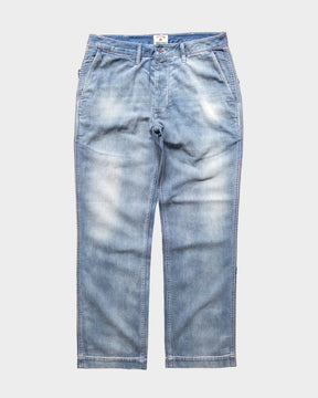 Denim Chino in Washed Indigo
