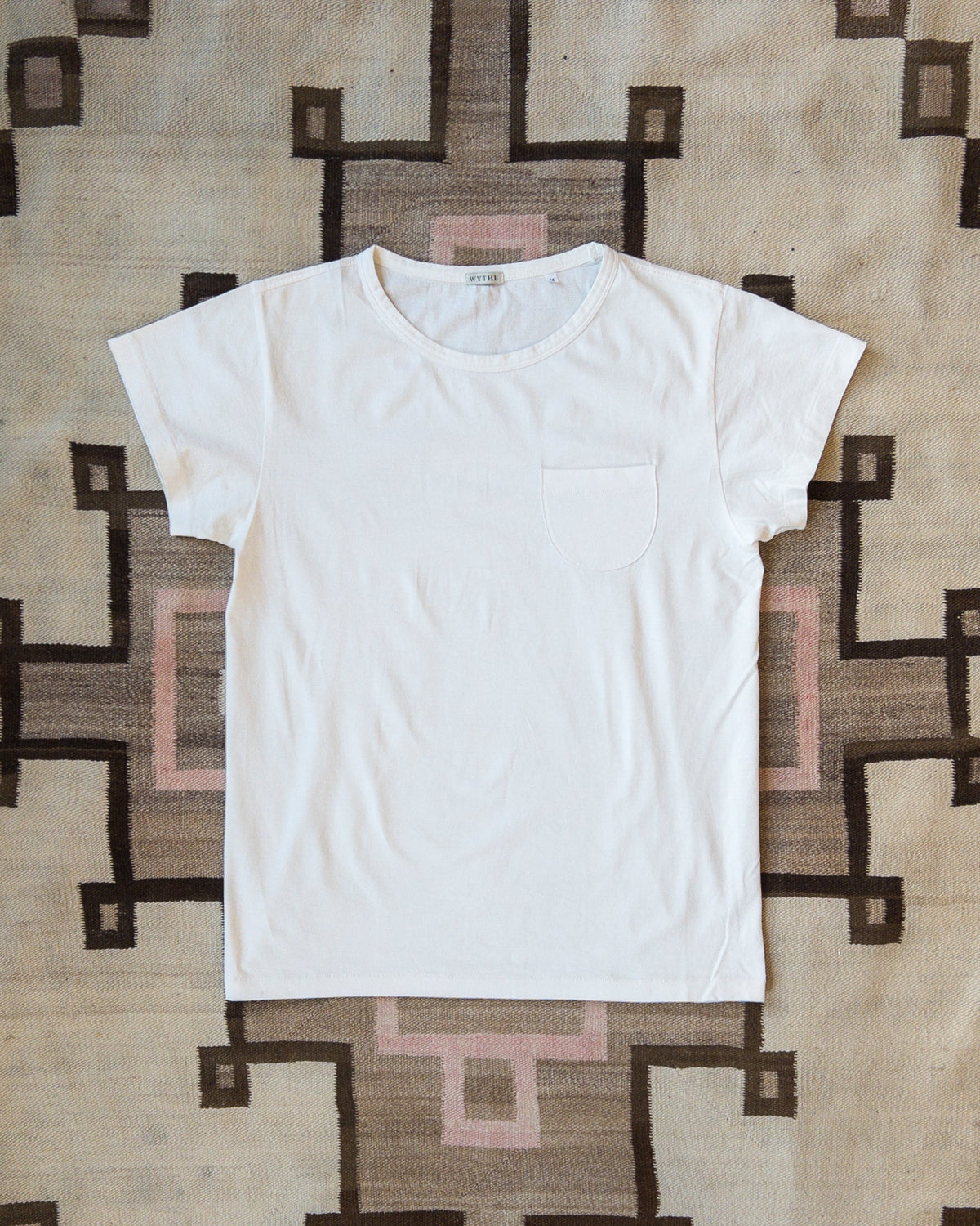 Tubular Pocket Tee in Natural