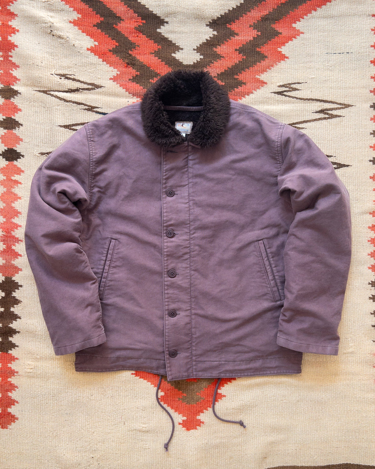 Deck Jacket in Dusty Purple
