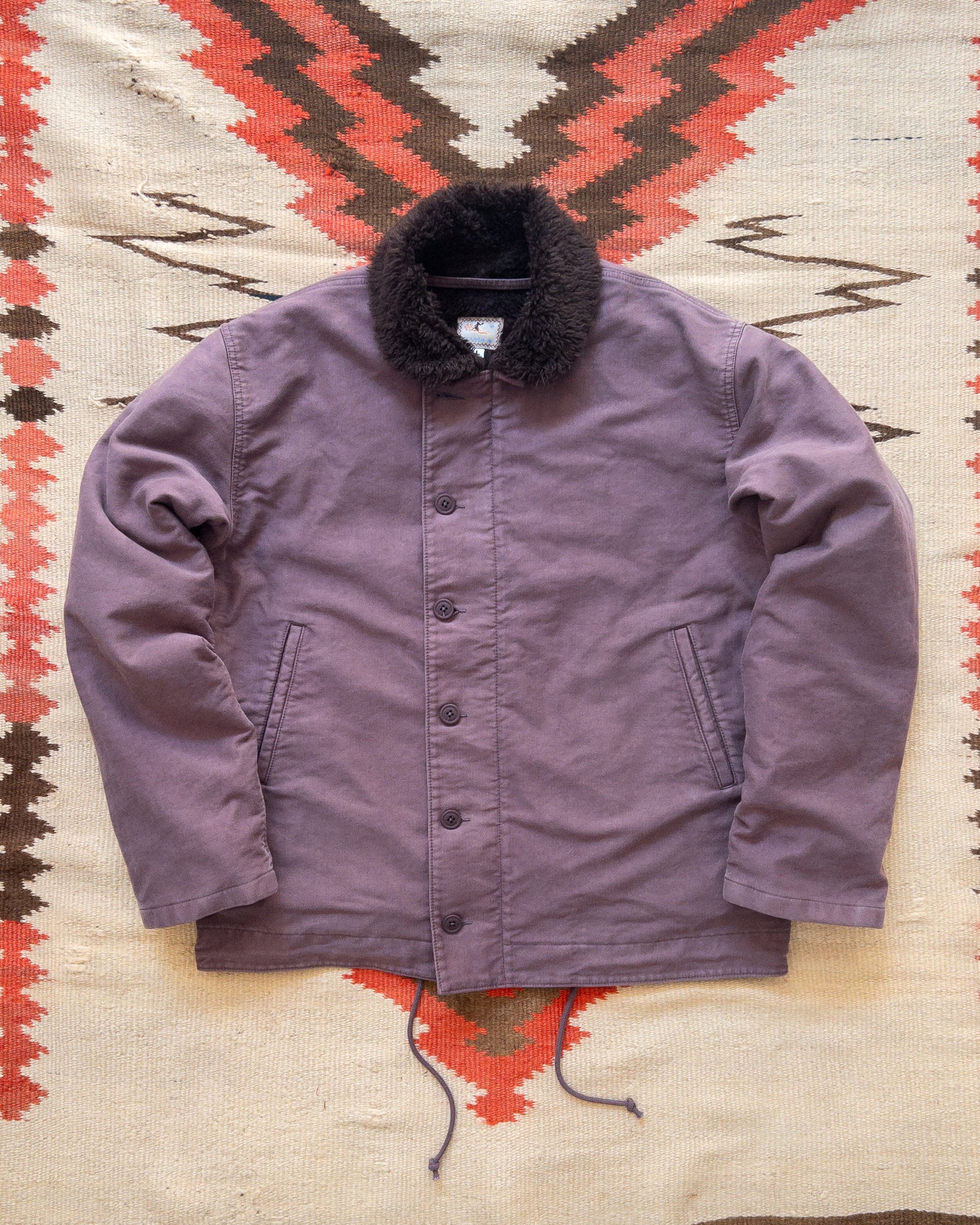 Deck Jacket in Dusty Purple