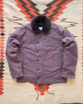 Deck Jacket in Dusty Purple