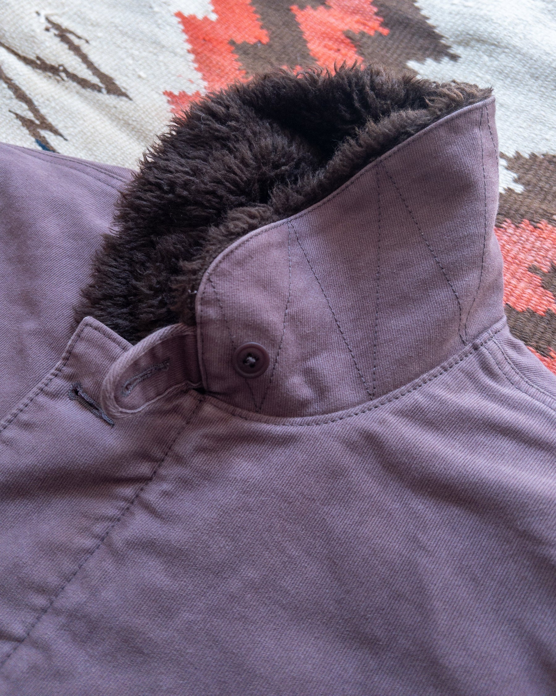 Deck Jacket in Dusty Purple