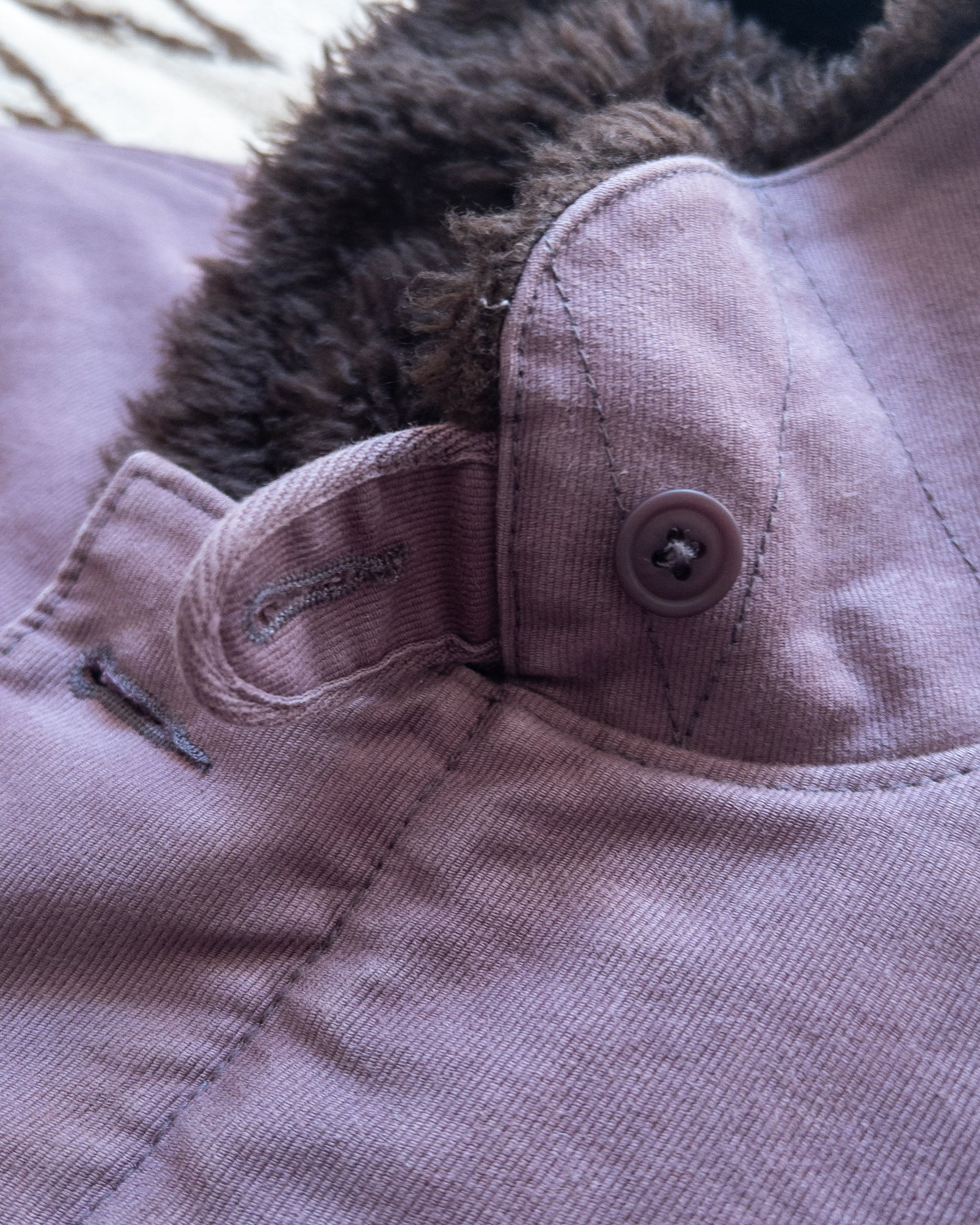 Deck Jacket in Dusty Purple