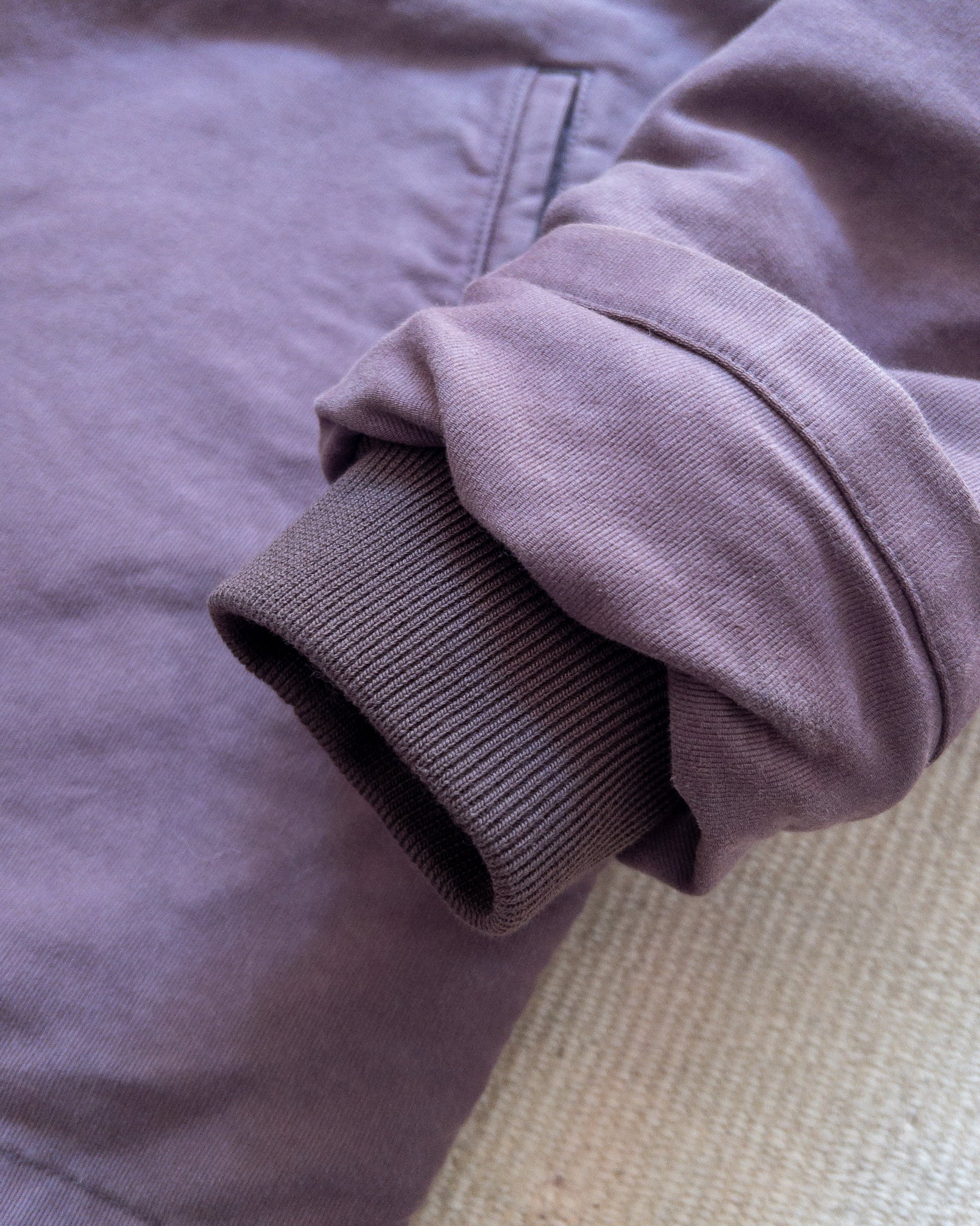 Deck Jacket in Dusty Purple