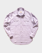 Moleskin Pearlsnap Shirt in Alpenglow