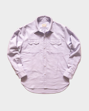 Moleskin Pearlsnap Shirt in Alpenglow