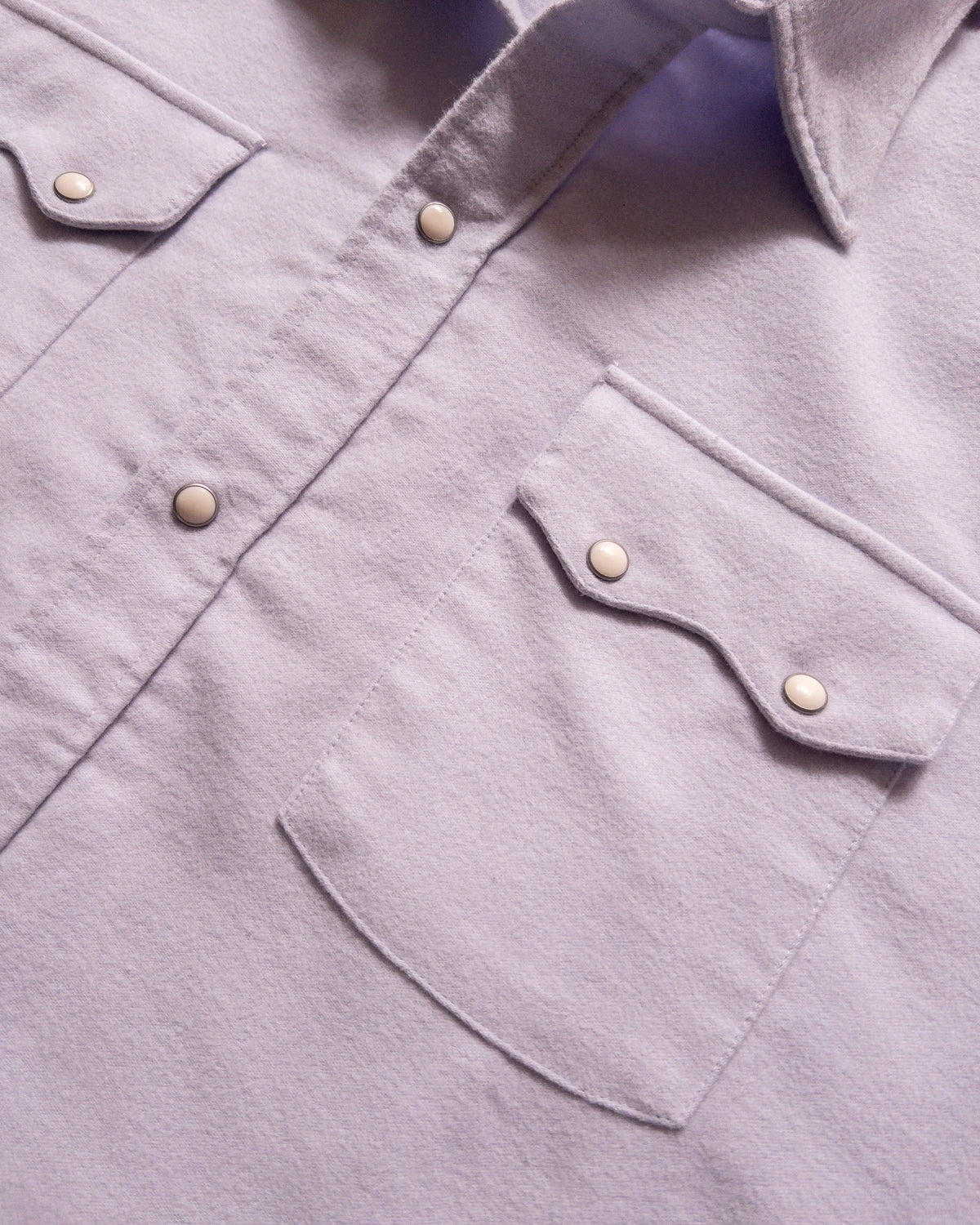 Moleskin Pearlsnap Shirt in Alpenglow