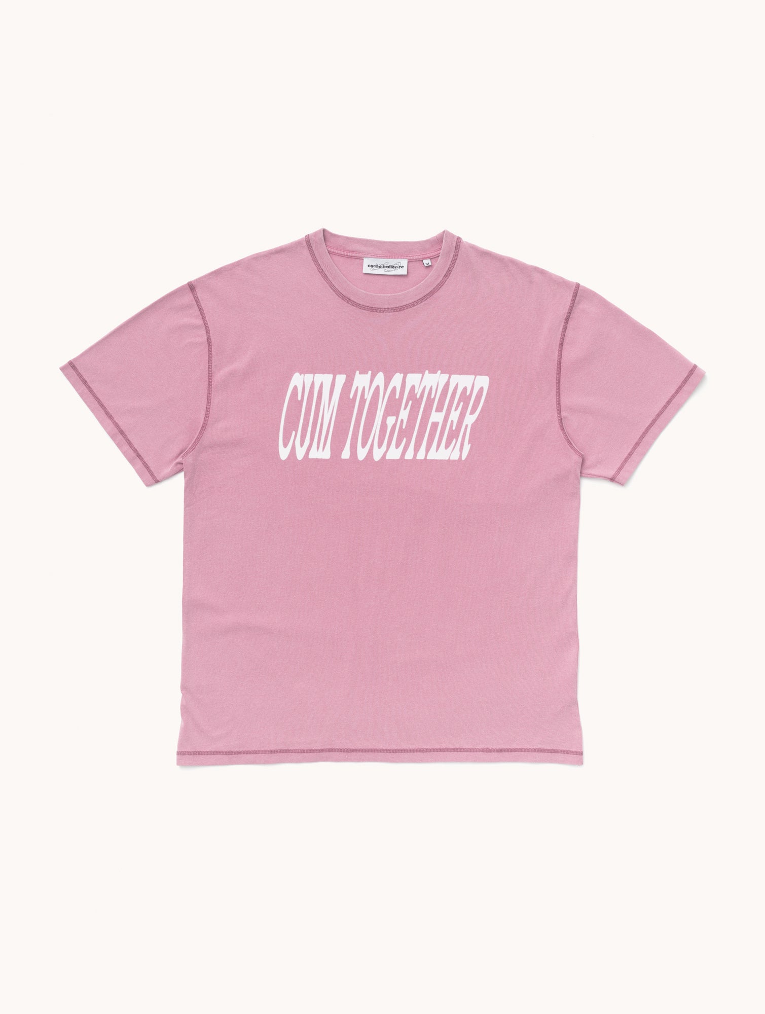 Cum Together T-Shirt in Pink