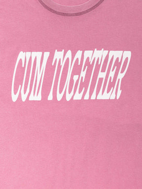 Cum Together T-Shirt in Pink