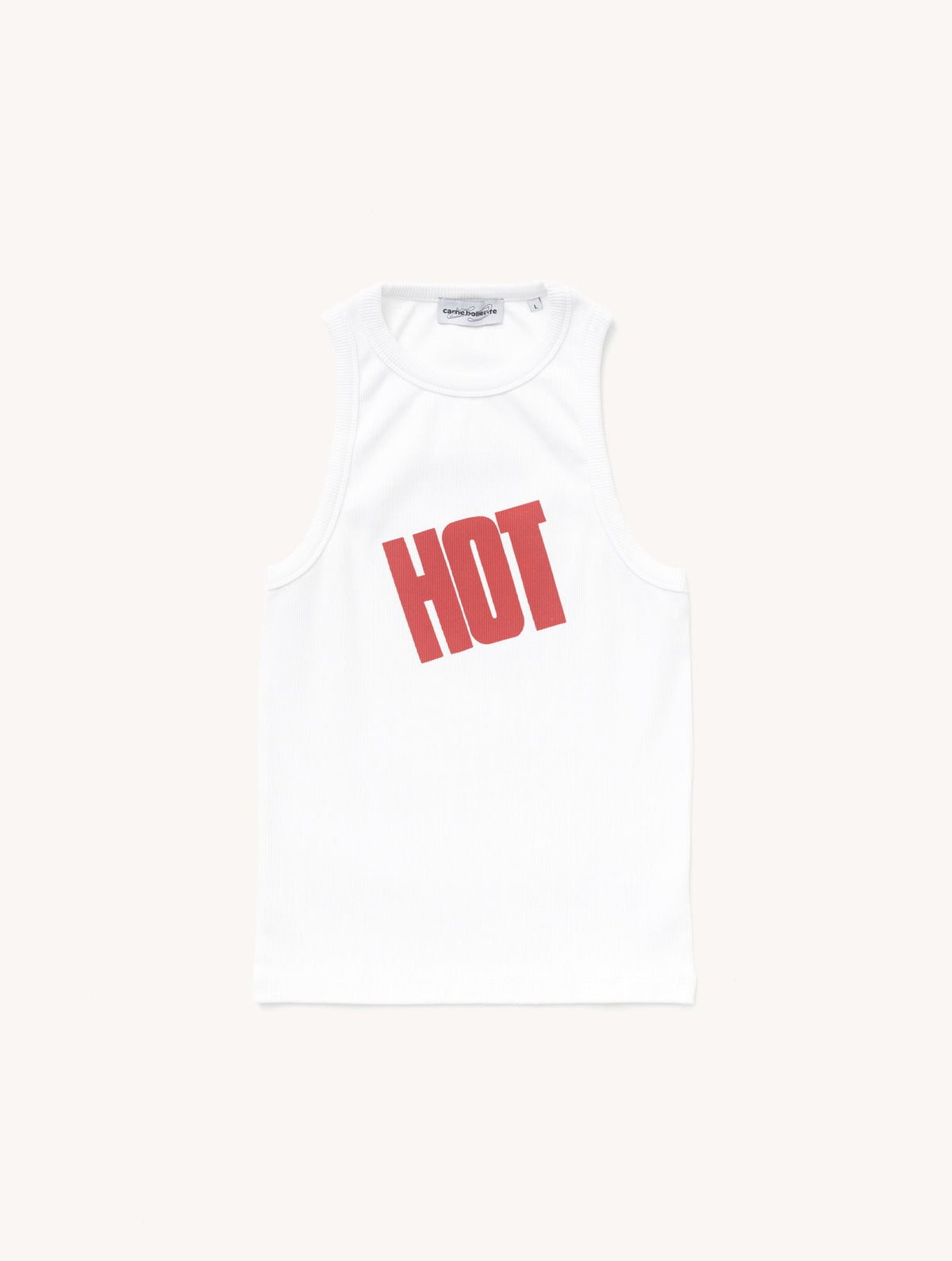 Simply Hot Tank Top in White