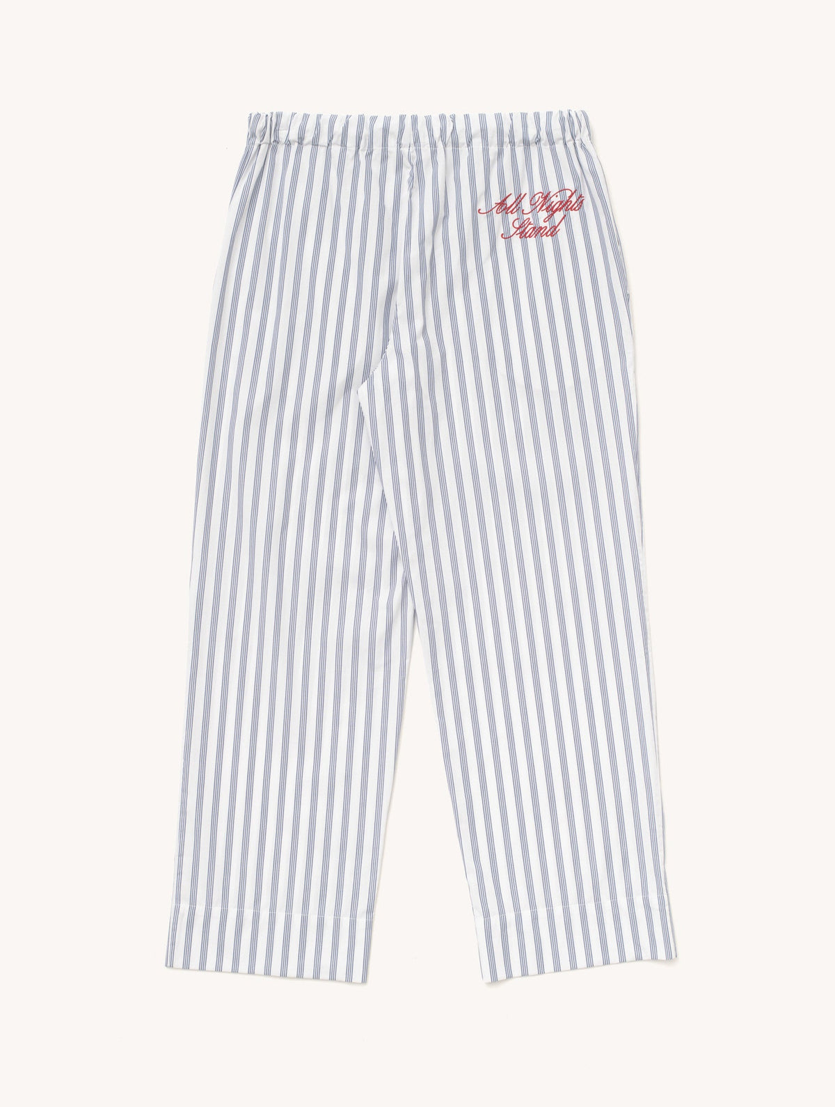 Pillow Whispers Pyjama Bottom in Blue Stripe