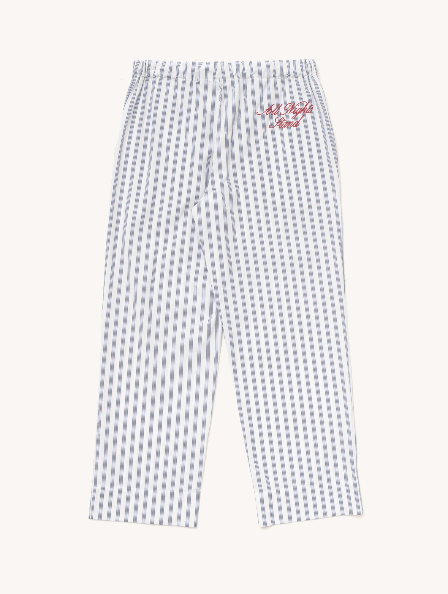 Pillow Whispers Pyjama Bottom in Blue Stripe