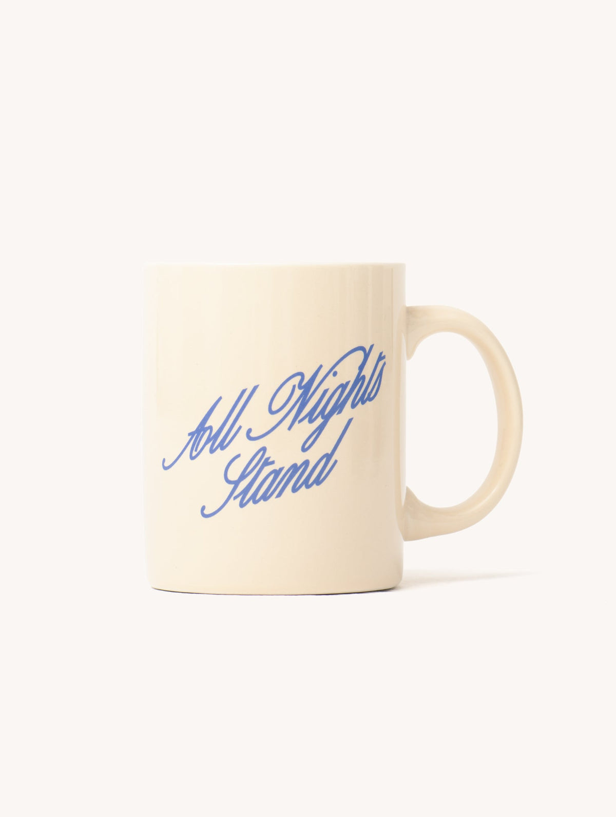 All Nights Stand Mug in Cream