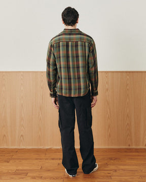 Homestead LS in Army Plaid