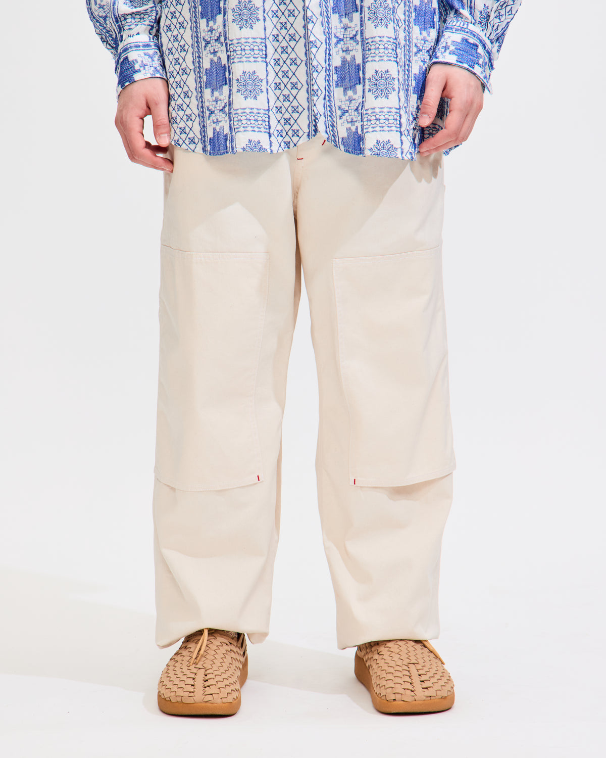 Painter Pant in Natural Chino Twill