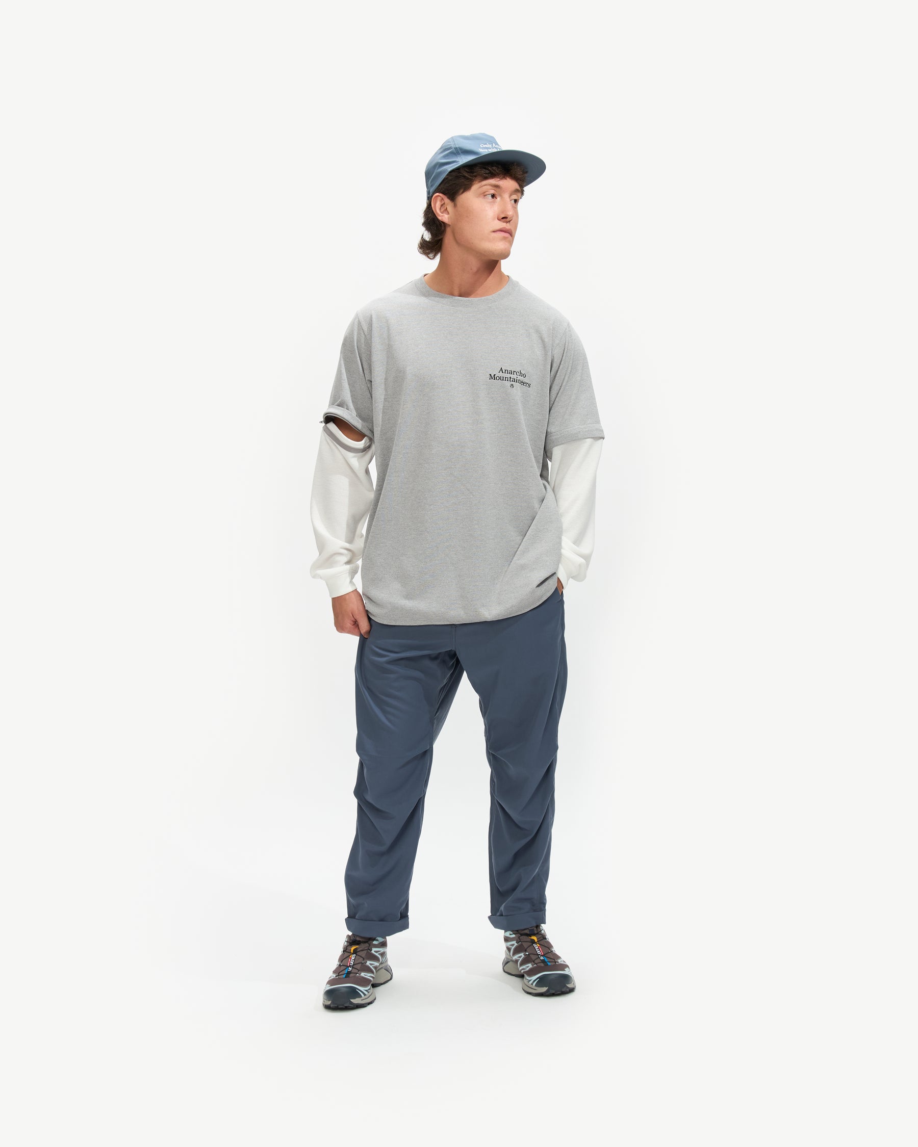 Q.D. Tee Plus in Gray