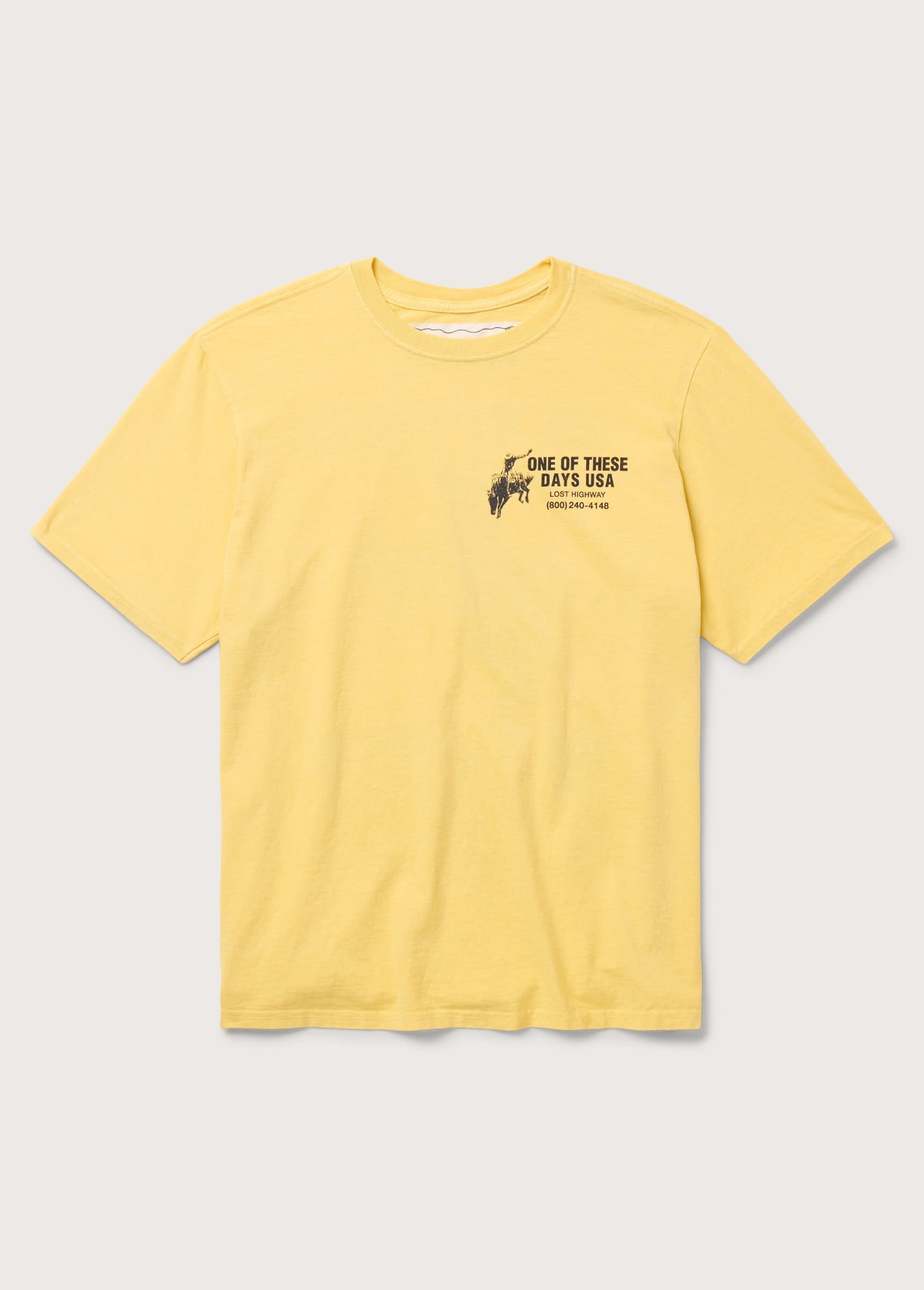 Break On Through T-Shirt in Summer Yellow