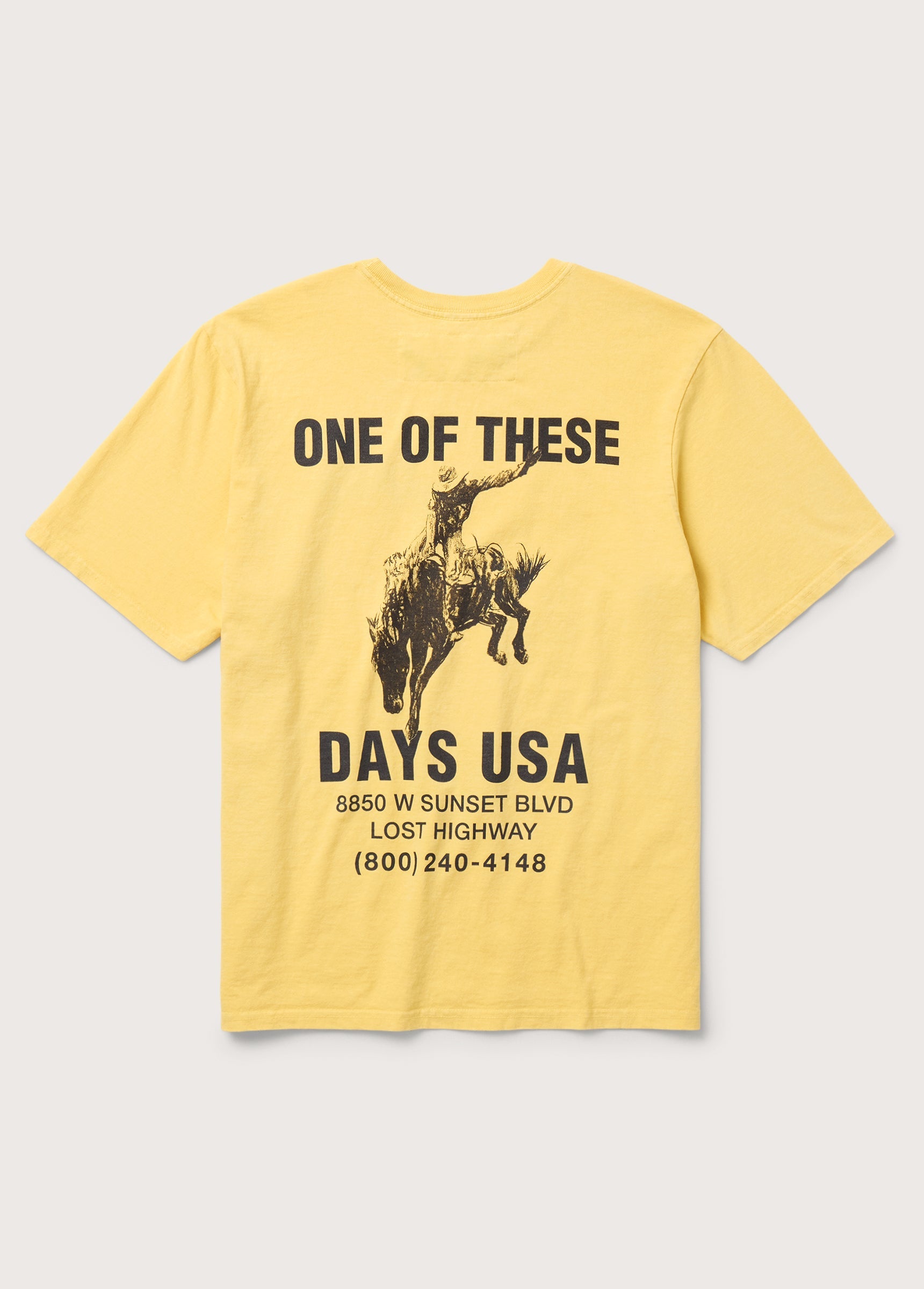 Break On Through T-Shirt in Summer Yellow