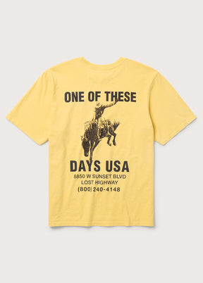 Break On Through T-Shirt in Summer Yellow