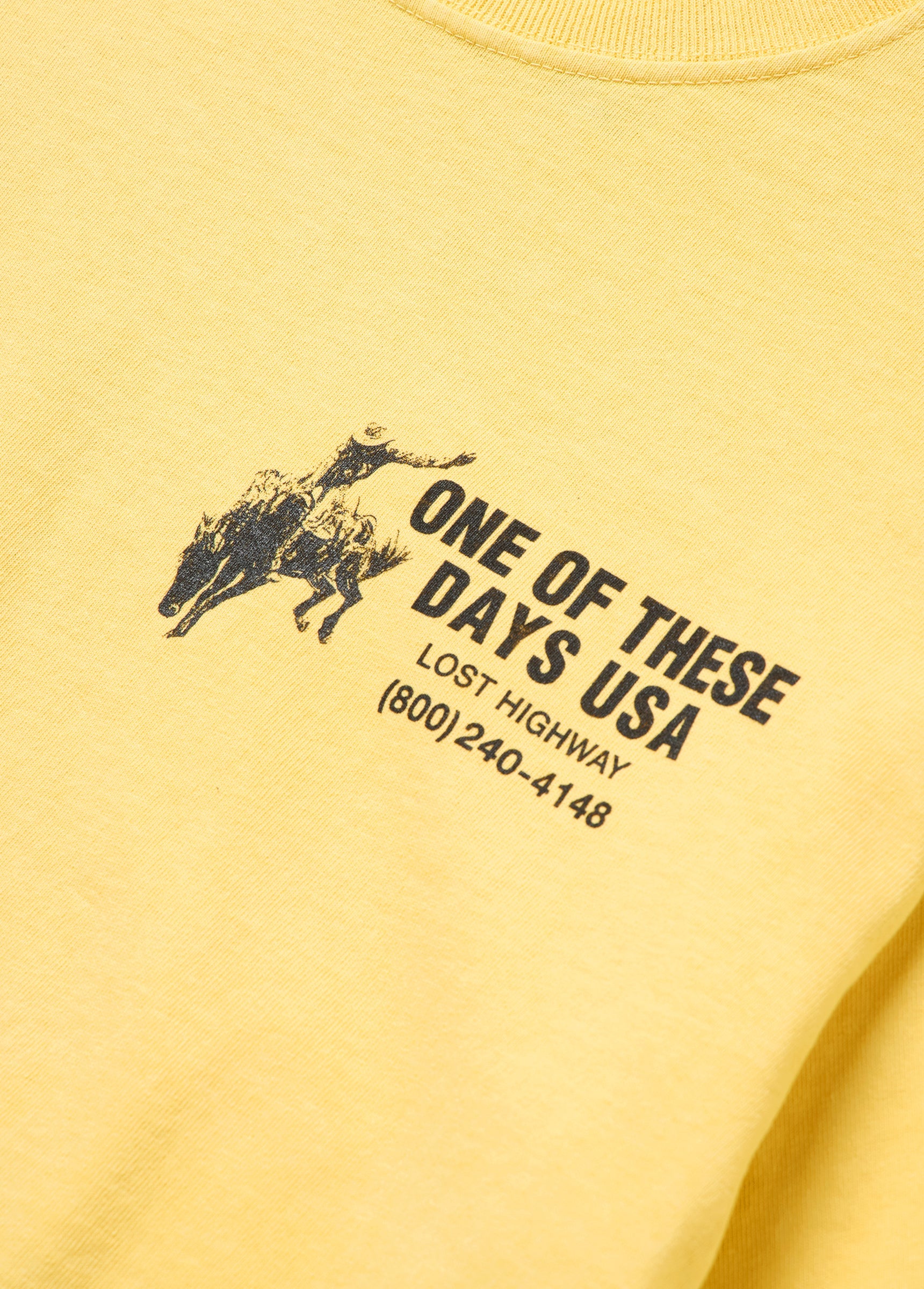 Break On Through T-Shirt in Summer Yellow