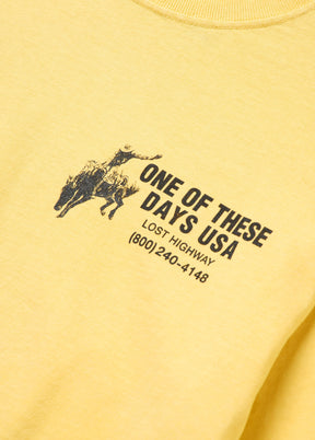 Break On Through T-Shirt in Summer Yellow