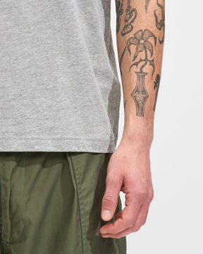Beams Plus Crew Neck Tee in Grey Homme Essentials 