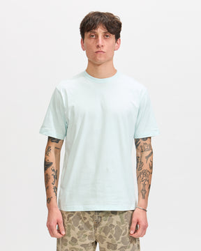 Beams Plus Crew Neck Tee in Sax Homme Essentials 