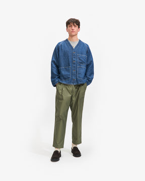 Beams Plus Engineer Jacket Twill Linen in Indigo Homme Essentials 