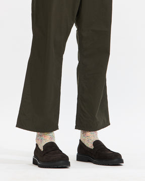 Beams Plus Painter Pants Nylon Oxford in Olive Homme Essentials 